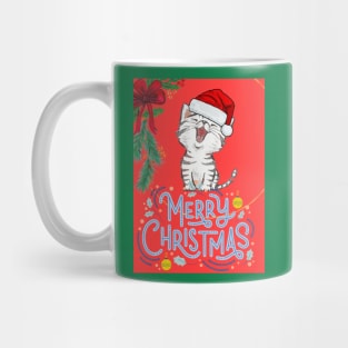 christmas cat Mug